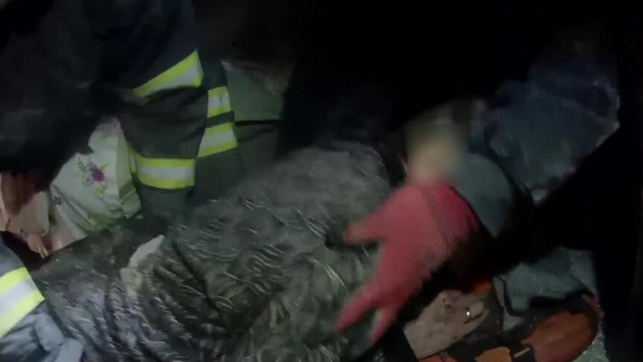 Kahramanların zorlu mesaisi kask kameralarında