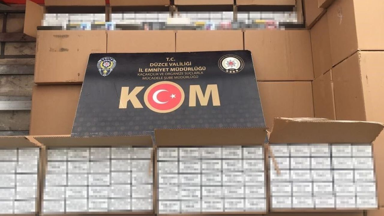 Binlerce kaçak ürün ele geçirildi
