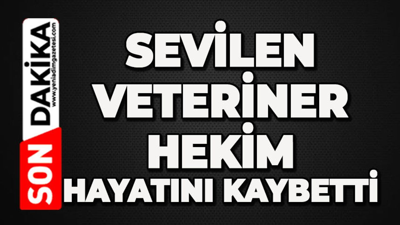 Veteriner hekim hayatını kaybetti
