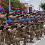 30 Ağustos Zafer Bayramı'nda jandarma komandolardan mest eden gösteri