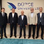 Düzce TSO'dan Rektör Sözbir'e hayırlı olsun ziyareti