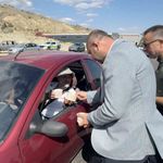 Yolculuk yapan vatandaşlara coğrafi işaretli pirinçten yapılan pilav ikram edildi