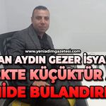 Haktan Aydın Gezer isyan etti: Sinekte küçüktür ama mide bulandırır