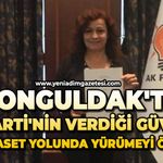 Zonguldak'ta AK Parti'nin verdiği güvenle bir siyaset yolunda yürümeyi özledim