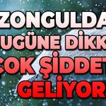 Zonguldak için 2 gün kritik uyarı: Çok şiddetli geliyor