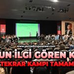 Yoğun ilgi gören KPSS genel tekrar kampı tamamlandı
