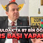 Zonguldak'ta 87 bin öğrenci ders başı yapacak