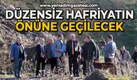 Düzensiz hafriyat dökümlerinin önüne geçilecek
