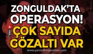 Zonguldak'ta uyuşturucu madde satıcılarına yönelik operasyon