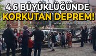 4.6 büyüklüğünde deprem!
