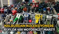 Nalburdan koleksiyonere: 30 yılda 400 motosiklet maketi