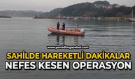 Sahil güvenlikten nefes kesen kurtarma operasyonu