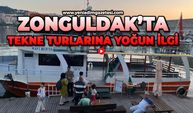 Zonguldak'ta tekne turlarına yoğun ilgi