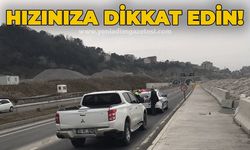 Hızınıza dikkat edin!