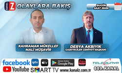 Olaylara Bakış bu akşam 20:00'de Kanal Z ekranlarında!