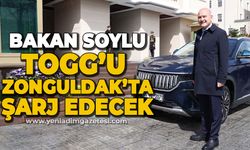 Süleyman Soylu TOGG'unu Zonguldak'ta şarj edecek