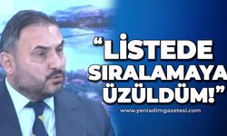 Nejdet Tıskaoğlu: Listede sıralamaya üzüldüm