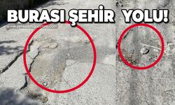 Burası şehir yolu!