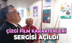Zonguldak'ta "Çizgi Film Karakterleri" sergisi açıldı