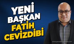 Yeni başkan Fatih Cevizdibi oldu