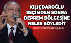 Cumhurbaşkanı Adayı Kemal Kılıçdaroğlu seçimlerden sonra deprem bölgesindeki oy dağılımına ne dedi?