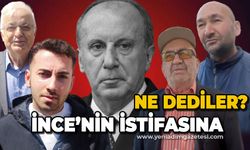 Zonguldak'ta Muharrem İnce'nin istifası nasıl yorumlandı?