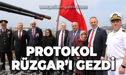 Protokol rüzgarı gezdi