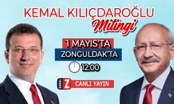 Kemal Kılıçdaroğlu'nun Zonguldak mitingi KANAL Z ekranlarında
