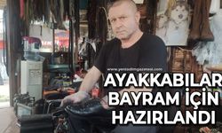 Ayakkabılar bayrama hazırlandı