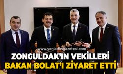 Zonguldak'ın vekilleri Ticaret Bakanı Ömer Bolat'ı ziyaret etti