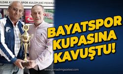 Bayatspor kupasına kavuştu