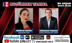 Zafer Partisi İl Başkanı Oğuzhan Turhan KANAL Z ekranlarına konuk olacak...