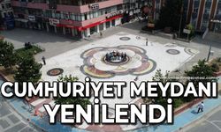 Cumhuriyet Alanı yenilendi