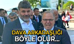 Dava arkadaşlığı böyle olur