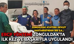 Zonguldak Atatürk Devlet Hastanesi'nden bir ilk: ERCP yöntemi Zonguldak'ta ilk kez ve başarıyla uygulandı