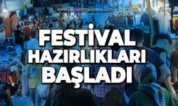 Festival hazırlıkları başladı