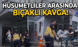Husumetliler arasında bıçaklı kavga!