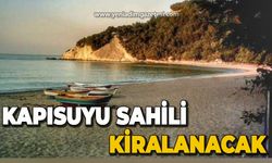 Kapı Suyu sahili kiralanacak