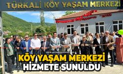 Köy yaşam merkezi açıldı