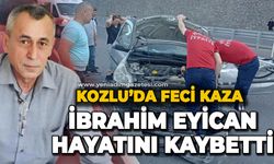 Kozlu'da feci kaza: İbrahim Eyican hayatını kaybetti