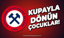 Zonguldak Kömürspor şampiyonaya gitti: Kupayı alıp dönün çocuklar!