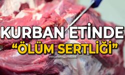 Kurban etinde oluşan ölüm sertliğine dikkat!