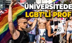 Üniversitede LGBT'li profesör