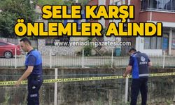 Sele karşı önlemler alındı!