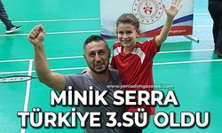 Minik Serra Türkiye 3.sü oldu: Zonguldak'ı gururlandırdı
