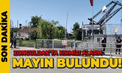 Zonguldak'ta kırmızı alarm : mayın bulundu!