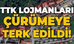 TTK Lojmanları çürümeye terk edildi