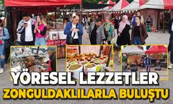 Yöresel lezzetler Zonguldaklılarla buluştu