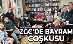 Zonguldak Gazeteciler Cemiyeti'nde bayram coşkusu: Gazeteciler bayramlaştı