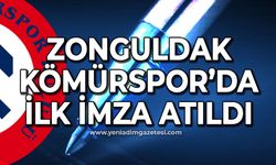 Zonguldak Kömürspor'da ilk imza atıldı